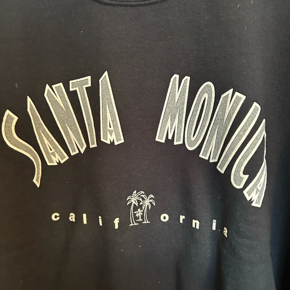 Santa Monica Tourist Sweatshirt Large Unisex - Picture 2 of 4